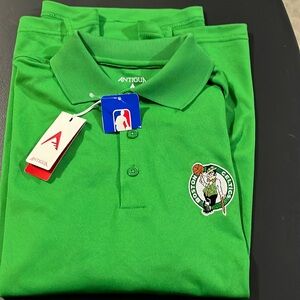 Celtics golf polo